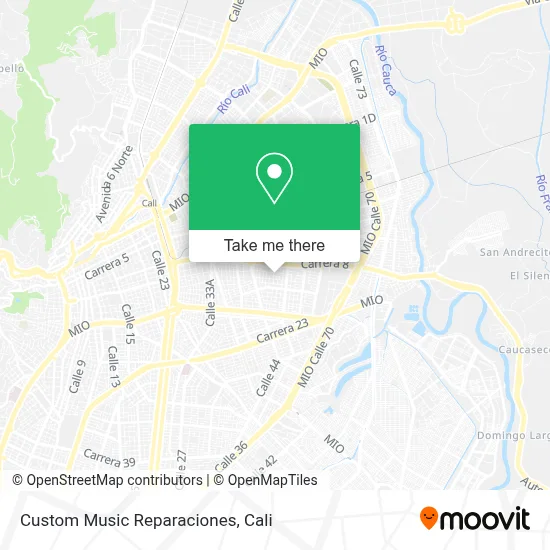 Custom Music Reparaciones map