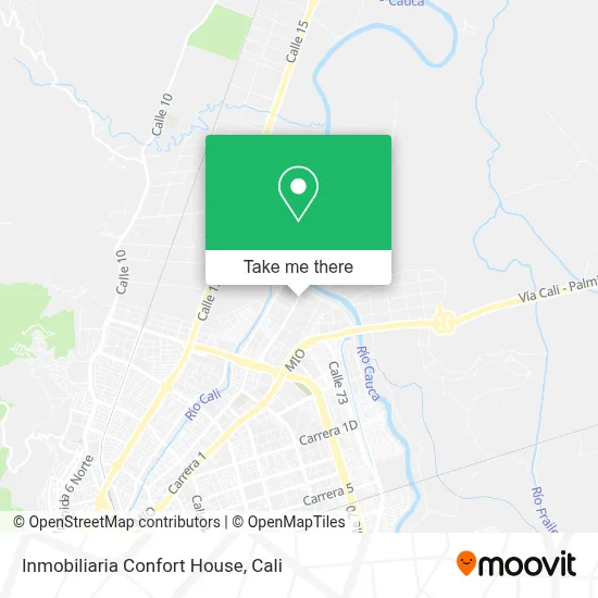 Inmobiliaria Confort House map