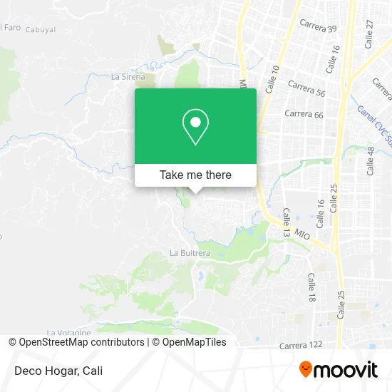 Deco Hogar map