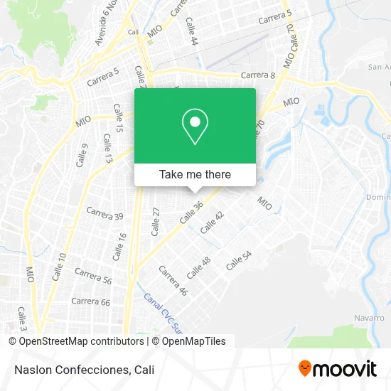 Naslon Confecciones map