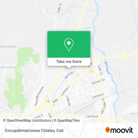 Encuadernaciones Chisley map