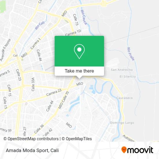 Amada Moda Sport map