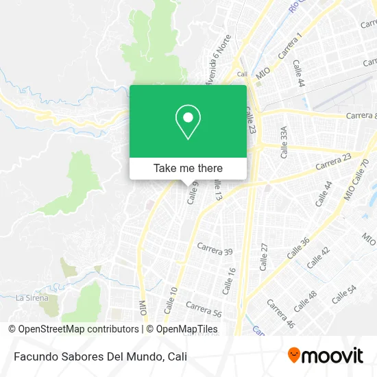 Facundo Sabores Del Mundo map