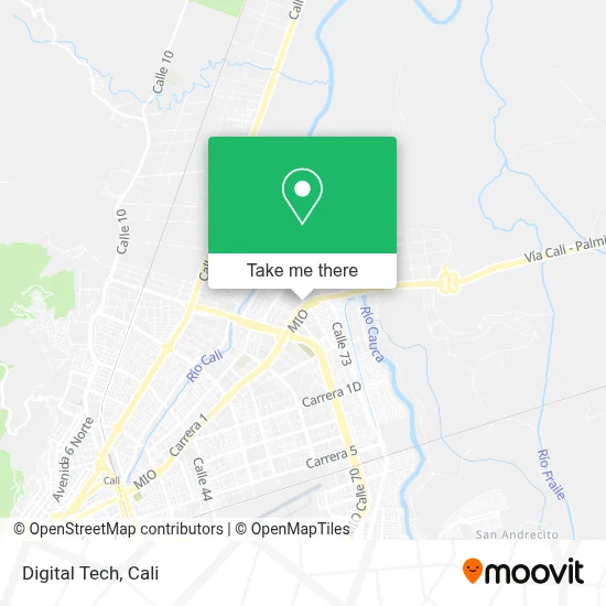 Digital Tech map