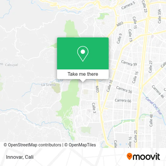 Innovar map