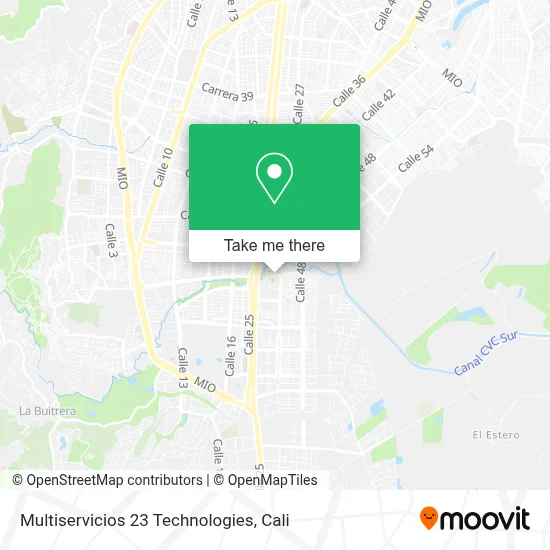 Multiservicios 23 Technologies map