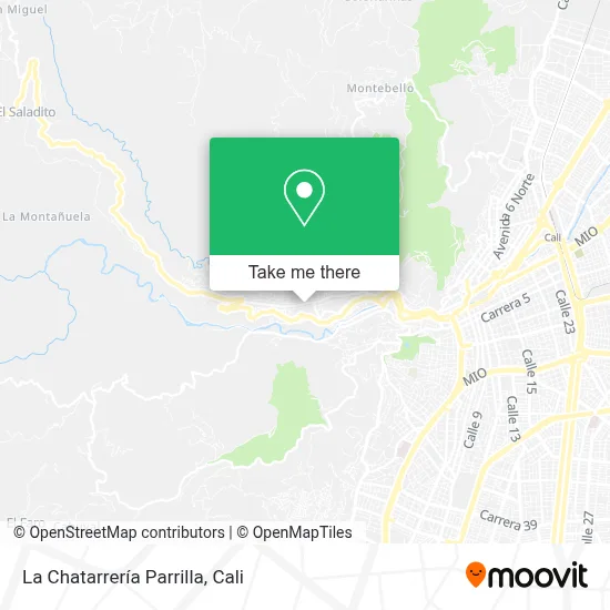 La Chatarrería Parrilla map