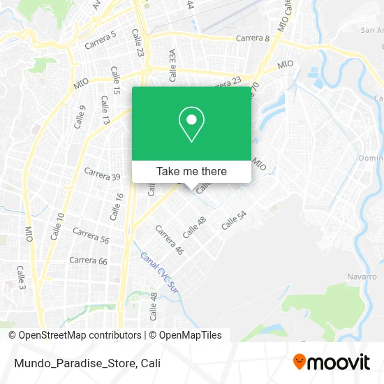 Mundo_Paradise_Store map