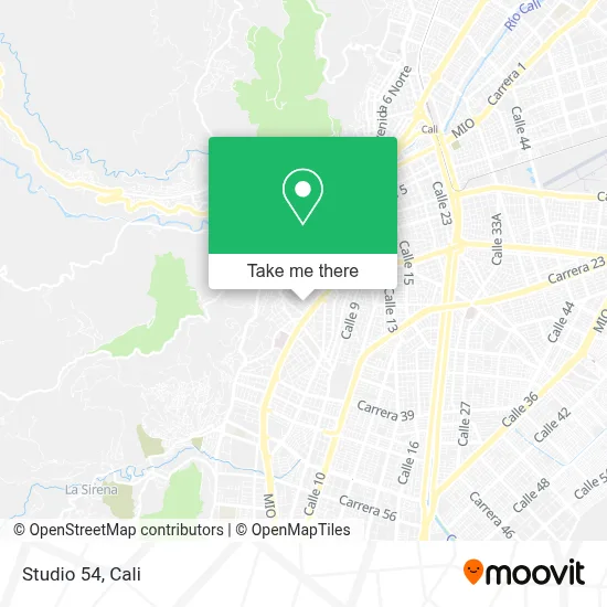 Studio 54 map