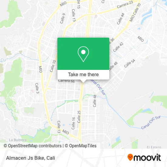 Almacen Js Bike map