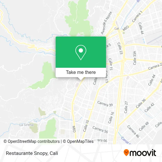 Restaurante Snopy map