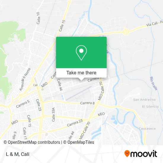 L & M map