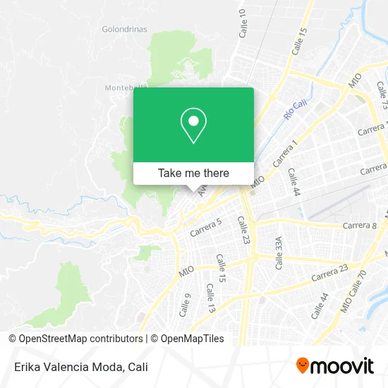 Erika Valencia Moda map
