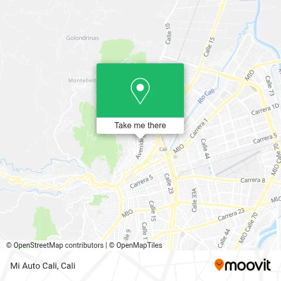 Mi Auto Cali map