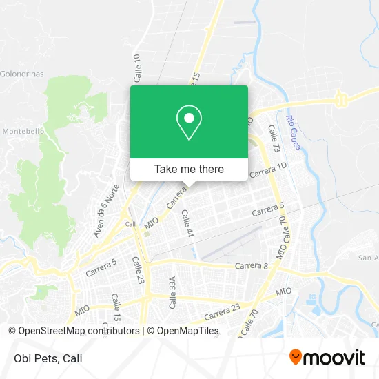 Obi Pets map