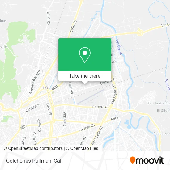 Colchones Pullman map
