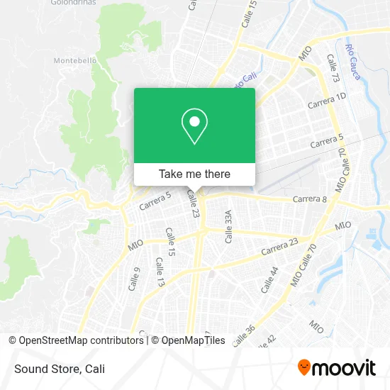 Sound Store map