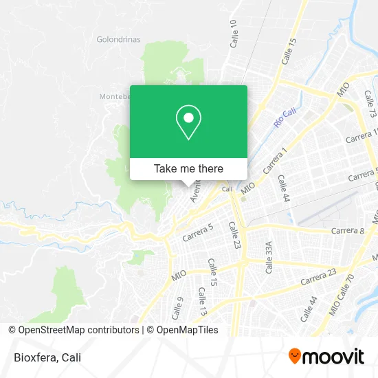 Bioxfera map