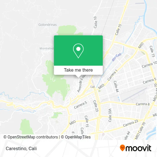 Carestino map