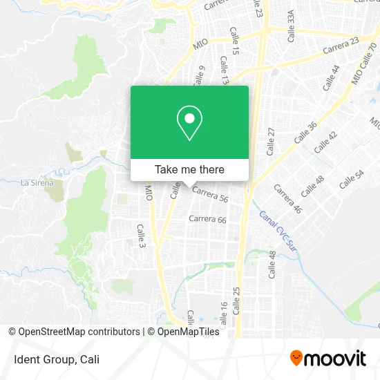 Ident Group map