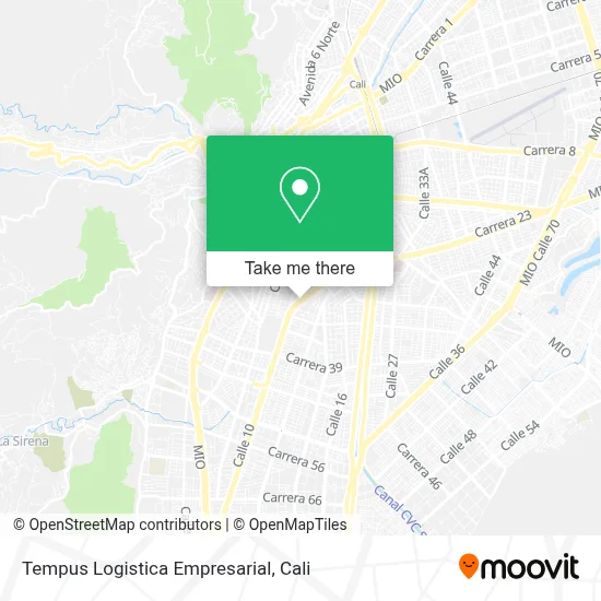 Tempus Logistica Empresarial map