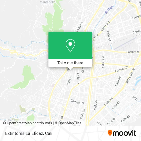 Extintores La Eficaz map