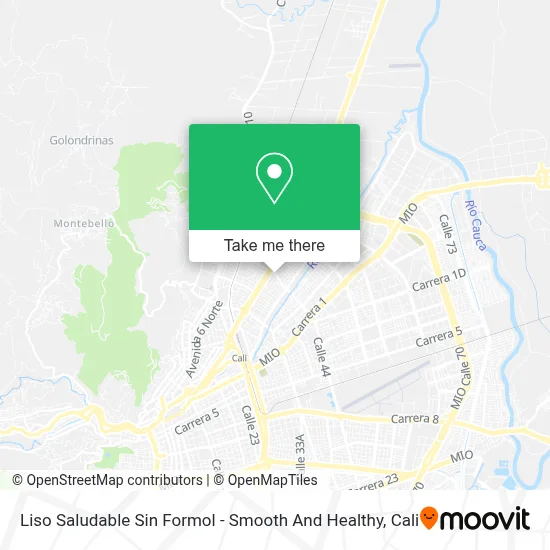 Liso Saludable Sin Formol - Smooth And Healthy map