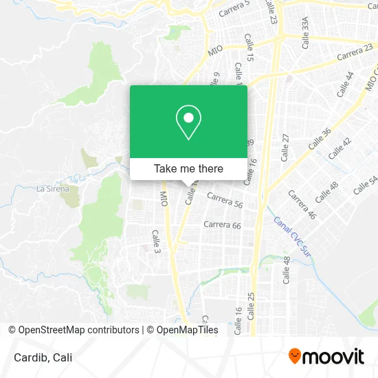 Cardib map