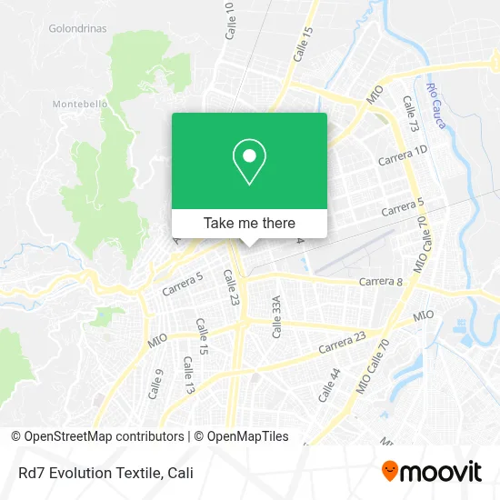 Rd7 Evolution Textile map