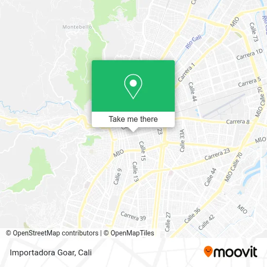 Importadora Goar map