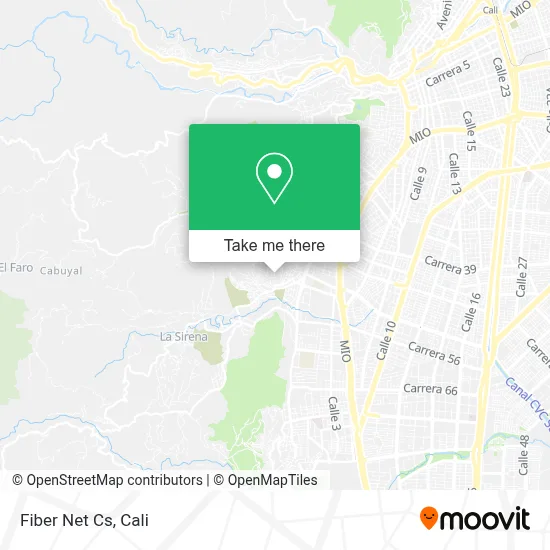 Fiber Net Cs map