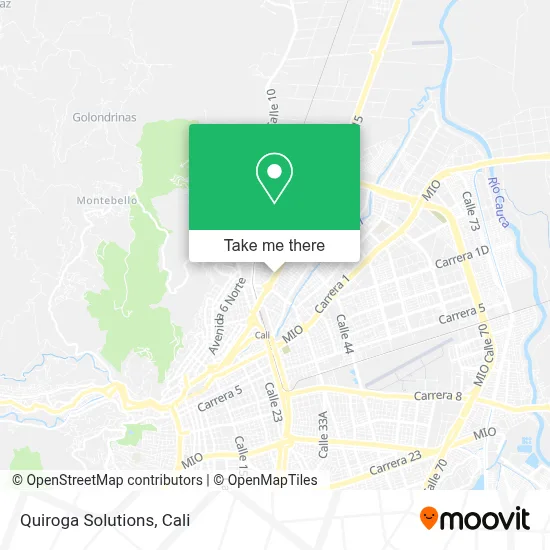 Quiroga Solutions map