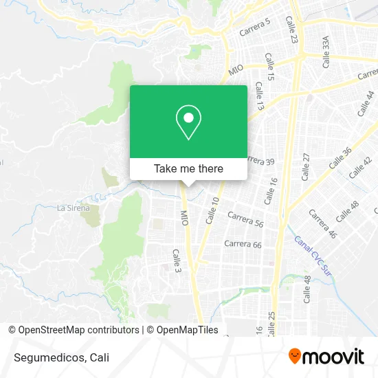 Segumedicos map