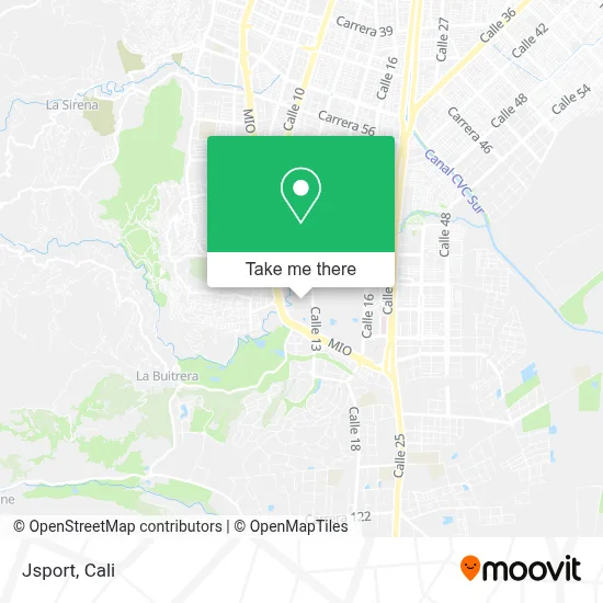 Jsport map