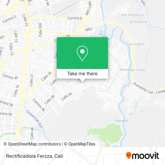 Rectificadora Ferzza map
