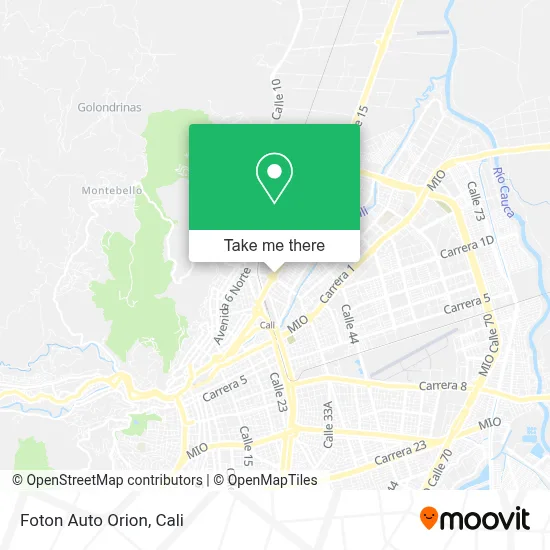 Foton Auto Orion map