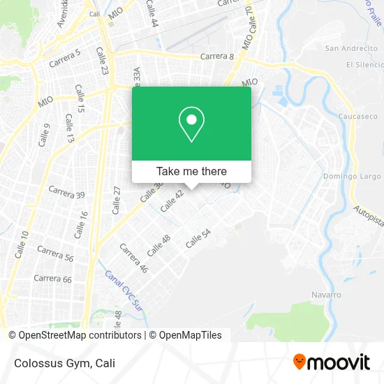 Colossus Gym map