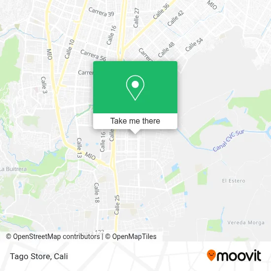 Tago Store map