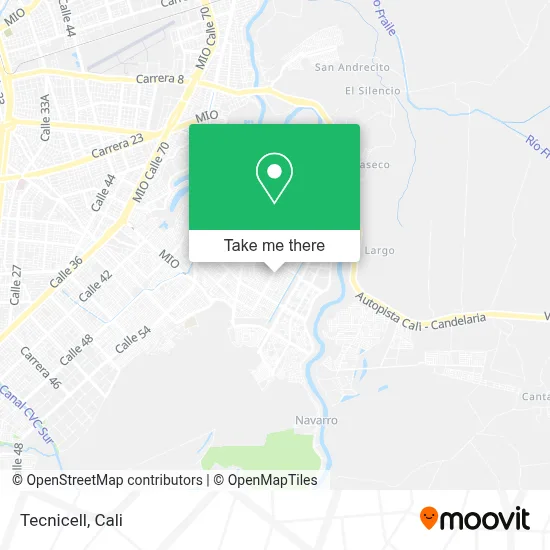 Tecnicell map