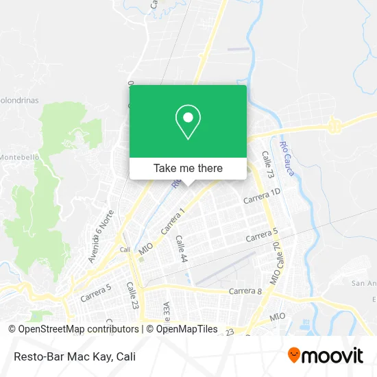 Resto-Bar Mac Kay map