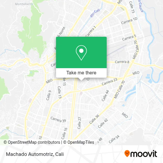 Machado Automotriz map