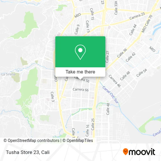 Tusha Store 23 map
