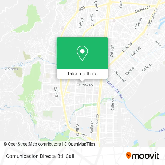 Comunicacion Directa Btl map