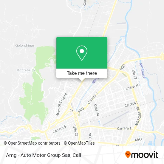 Amg - Auto Motor Group Sas map