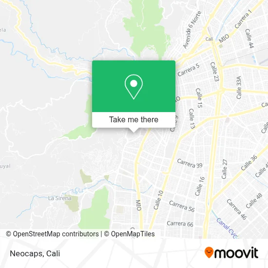 Neocaps map