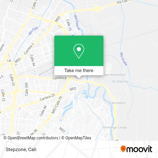Stepzone map
