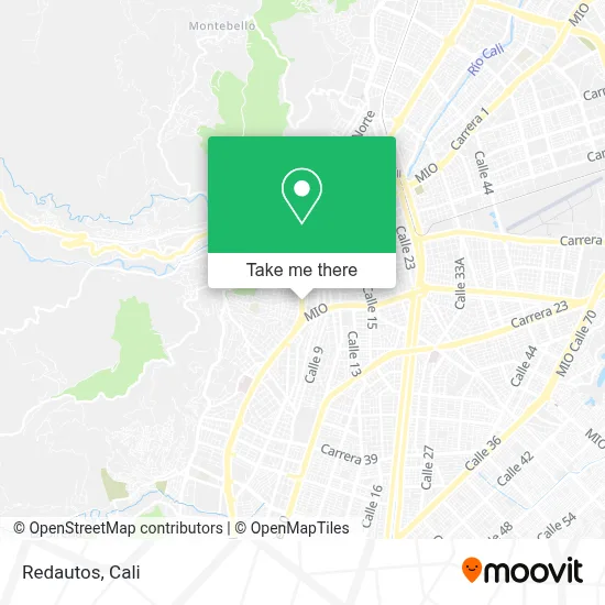 Redautos map