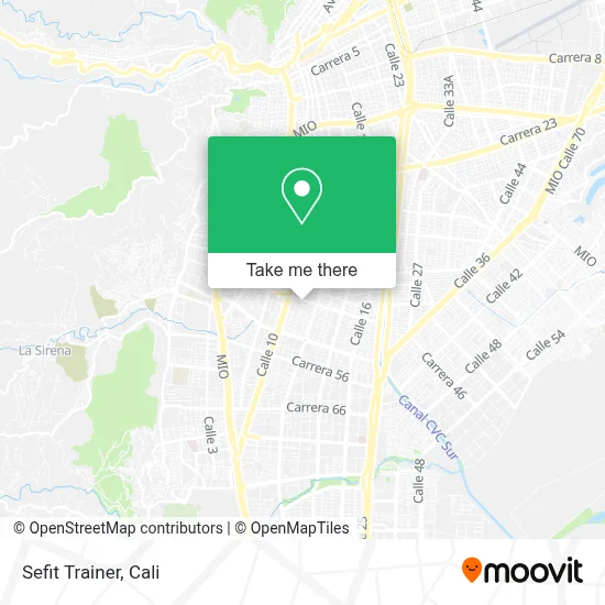 Sefit Trainer map