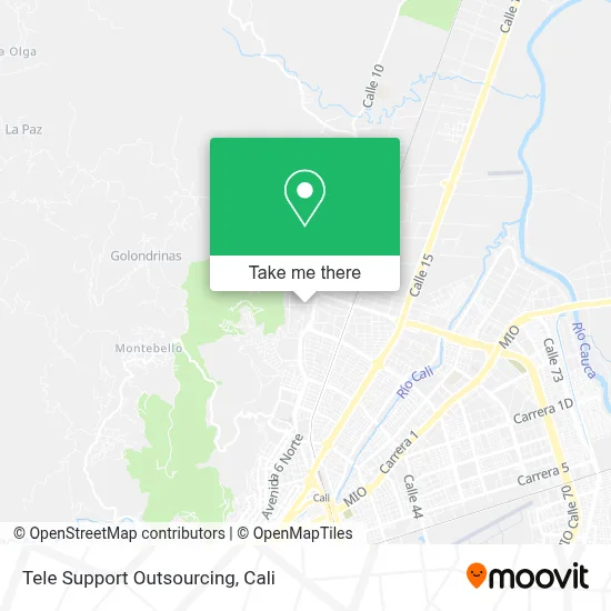 Tele Support Outsourcing map