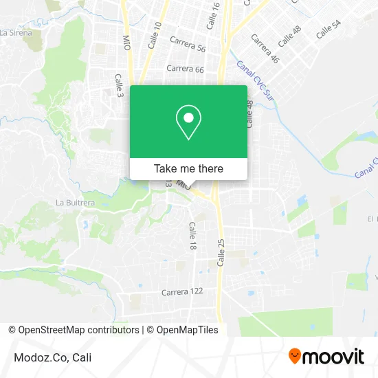 Modoz.Co map